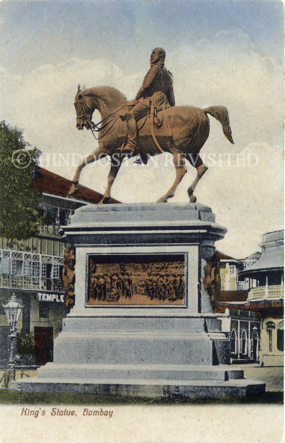 /data/Original Prints/Views of  Old Bombay - Special Series/Kings Statue Bombay.jpg